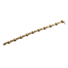 Tiffany & Co 18k Gold Knot Bracelet