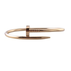 Cartier Juste un Clou Nail 18k Gold Bracelet Sz 16