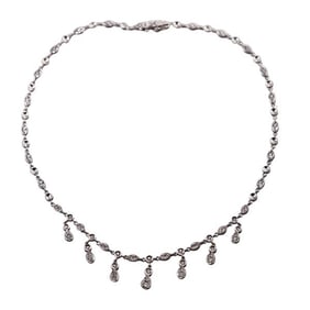 18k Gold Diamond Necklace