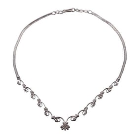 18k Gold Diamond Necklace