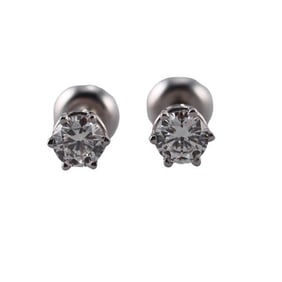 14k Gold 0.90ctw Diamond Stud Earrings