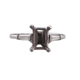Platinum Diamond Engagement Ring Setting