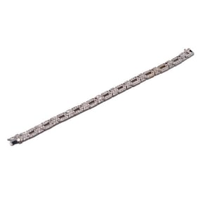 18k Gold Diamond Bracelet