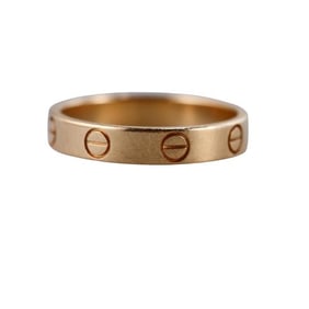 Cartier Love 18k Gold Band Ring