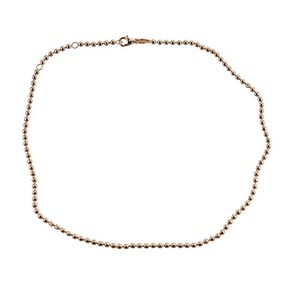 Roberto Coin 18k Gold Bead Necklace
