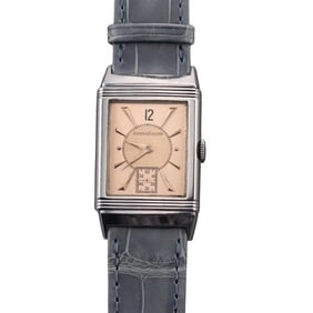Jaeger LeCoultre Reverso Steel Watch 86166