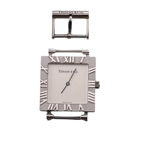 Tiffany & Co Atlas Sterling Silver Watch M3640