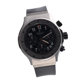 Hublot Super B Steel Chronograph Watch B1926.1