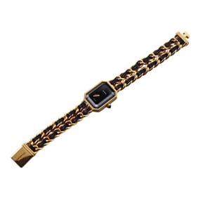 Chanel Premier Gold Plated Watch H0001