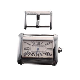 Cartier Divan Stainless Steel Watch 2600