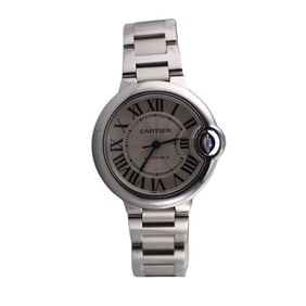 Cartier Ballon Bleu Stainless Steel Automatic Watch 3489