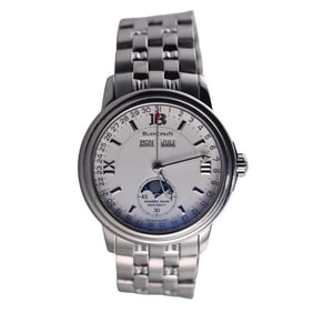 Blancpain Leman Villeret Moonphase Calendar Watch 2763 1127 11