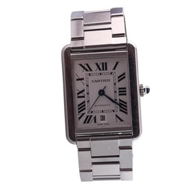 Cartier Tank Solo XL Steel Automatic Watch W5200028 3515
