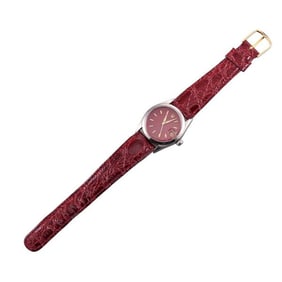 Rolex Precision 30mm Red Dial Watch 6466