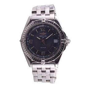Breitling Wings Stainless Steel Watch A10050