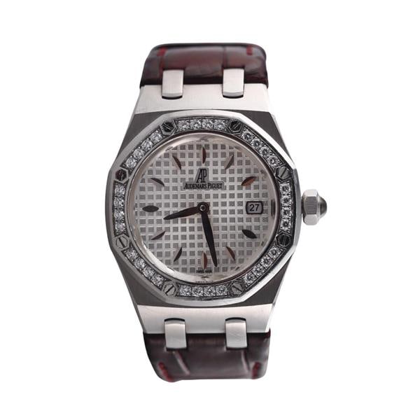 Audemars Piguet Lady Royal Oak Diamond Steel Watch 67601ST.ZZD012CR.02 (1 of 4)