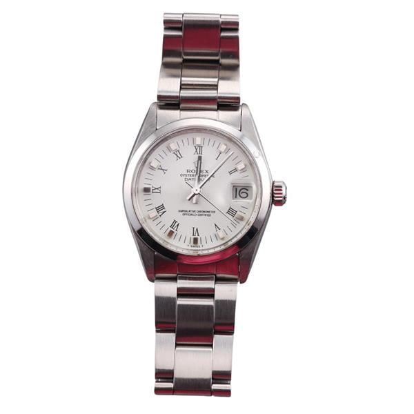 Rolex Midsize Datejust Steel Watch 6824 (1 of 4)