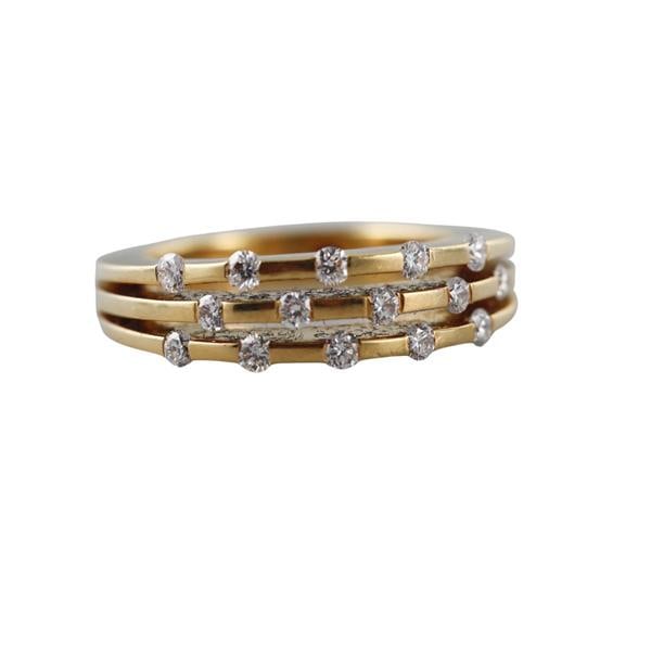 Roberto Coin 18k Gold Diamond Ring (1 of 4)