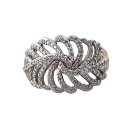 14k Yellow Gold Diamond Ring