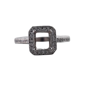 Simon G 18k Gold Diamond Engagement Ring Setting