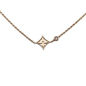 Louis Vuitton Blossom 18k Gold Diamond Necklace