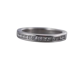 Platinum Diamond Wedding Band Ring