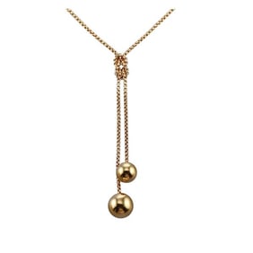David Yurman 18k Gold Diamond Solari Pendant Necklace