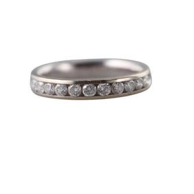 14k Gold Diamond Wedding Band Ring