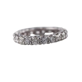 2.00ctw Diamond Eternity Band Platinum Ring
