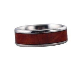 Serinium 8mm Men's Amboyna Burl Wood