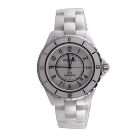 Chanel J12 White Ceramic Automatic Watch H2981