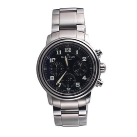 Blancpain Flyback Leman Chronograph Automatic Watch 2185F 1130 71