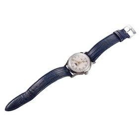 Helbros Perpetual Calendar Moonphase Steel Watch