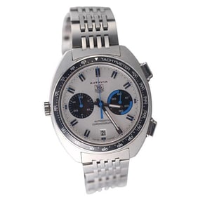 Tag Heuer Autavia Chronograph Automatic Steel Watch CY2110