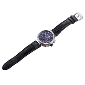 Louis Vuitton Tambour Steel Automatic Watch Q102V