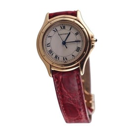 Cartier Cougar 18k Gold Watch 116000R