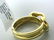 223: Vintage David Webb 18k Gold Enamel Snake Ring - 3