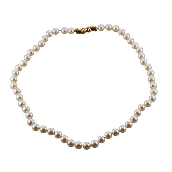 Manfredi 18k Gold Pearl Necklace (1 of 5)