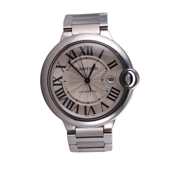 Cartier Ballon Bleu Steel Automatic Watch 3765 (1 of 4)