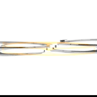 Bvlgari Bulgari B.Zero1 18k Rose Gold Ceramic Bangle Bracelet: METAL: 18k Rose Gold. GEMSTONES: Ceramic. MEASUREMENTS: Bracelet fits approx. 6 inch wrist, width 5mm. MARKED: Bvlgari, Au 750, Maker's mark, NKAAXX, Made in Italy, S. Comes with pouch. WEIGHT: