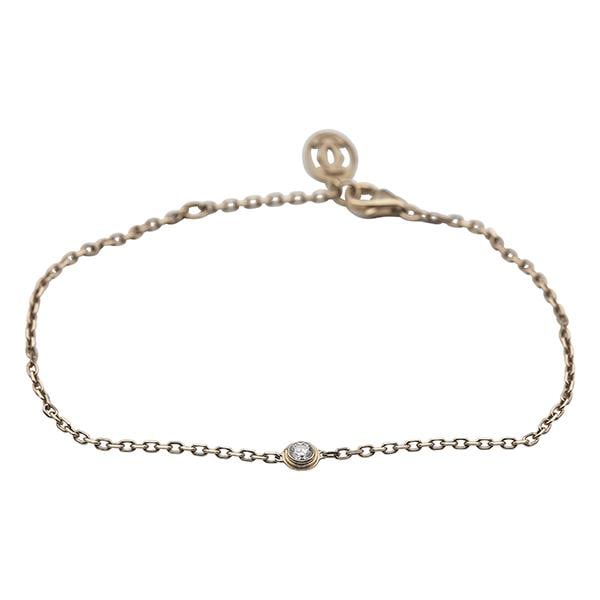 Cartier d'Amour 18k Rose Gold Diamond Bracelet