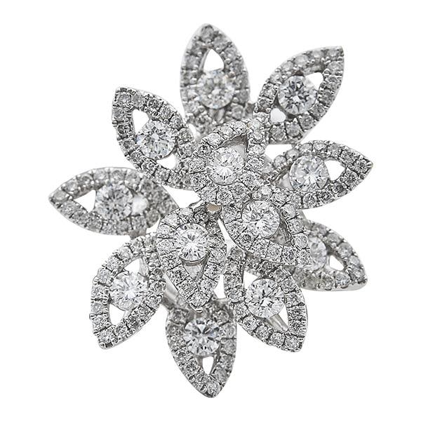 18k White Gold Diamond Ring (1 of 3)