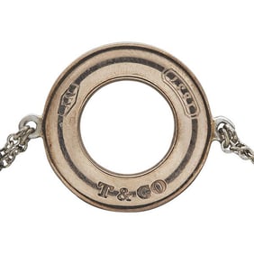 Tiffany & Co. 1837 Sterling Silver and Rubedo Circle Bracelet