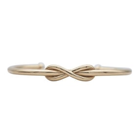 Tiffany & Co. 18k Yellow Gold Infinity Cuff Bracelet