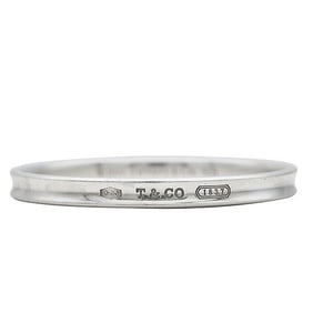 Tiffany & Co. 1837 Sterling Silver Bangle Bracelet
