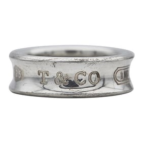 Tiffany & Co. 1837 Sterling Silver Band Ring