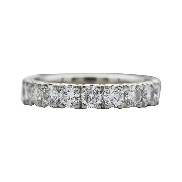 18k White Gold Diamond Eternity Band Ring (1 of 2)