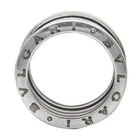 Bvlgari Bulgari B.Zero1 18k White Gold Band Ring