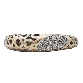 Roberto Coin 18k Yellow Gold Diamond Band Ring