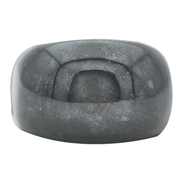 Jade Dome Ring: GEMSTONES: Jade. MEASUREMENTS: Finger Size 6 1/2, top is 12mm. WEIGHT: 6.3 grams. Gemstones have not been graded for color and clarity, and tested for clarity and color enhancement, unless stated othe